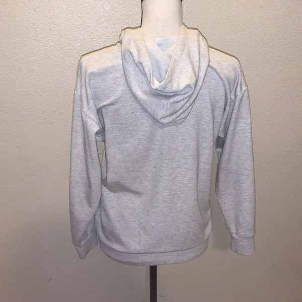 DSG light grey full zip up hooded sweatshirt - Image 6