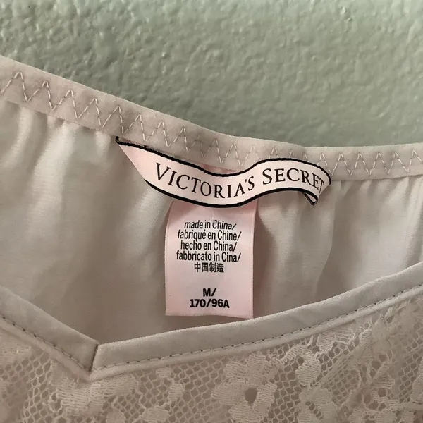 Victoria's Secret Sheer Lace Pink Coquette Dollette Feminine Romantic Camisole M - Image 5