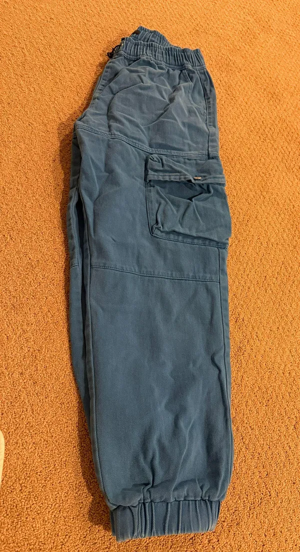 Forever 21 Blue Cargo Joggers - Image 2