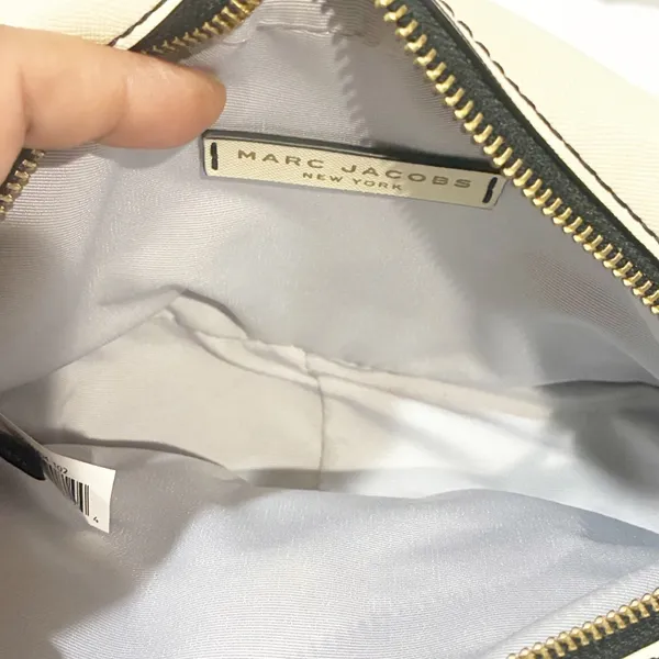 MARC JACOBS Liaison Crossbody Bag In Marshmallow White Leather - Image 3