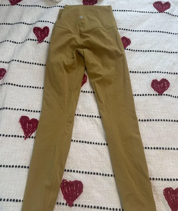 Lululemon Olive Green Leggings size 2 - Image 5