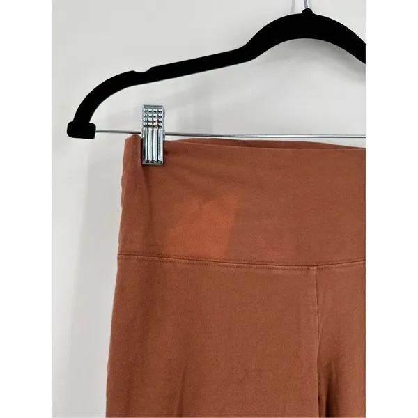Tna Womens Mid-Rise Pull-On Butter Atmosphere Flare Yoga Pants Brown Size Medium - Image 9