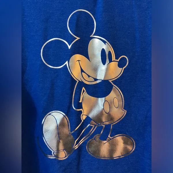 Disneyland Resort Exclusive Sweatshirt Mickey Mouse Logo NWT Blue Unisex XL - Image 2