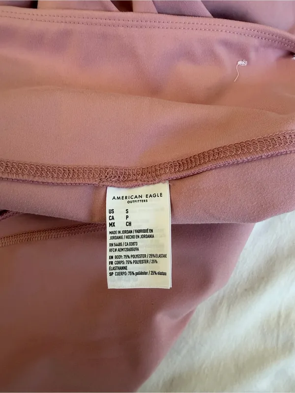 American Eagle‎ OFFLINE High Rise Pink Active Leggings Size Small - Image 6