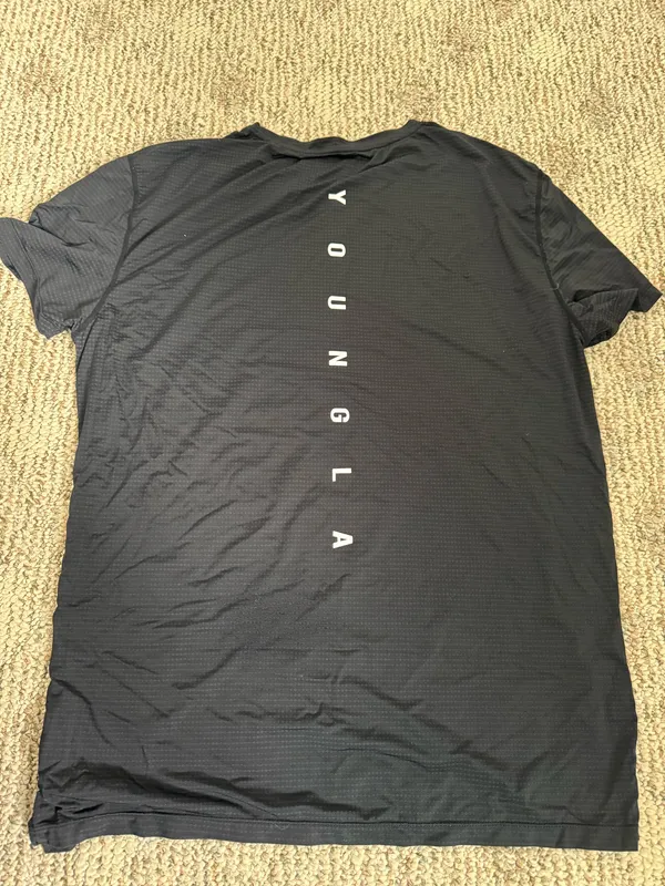 Young LA workout shirt Black Size XXL - Image 3