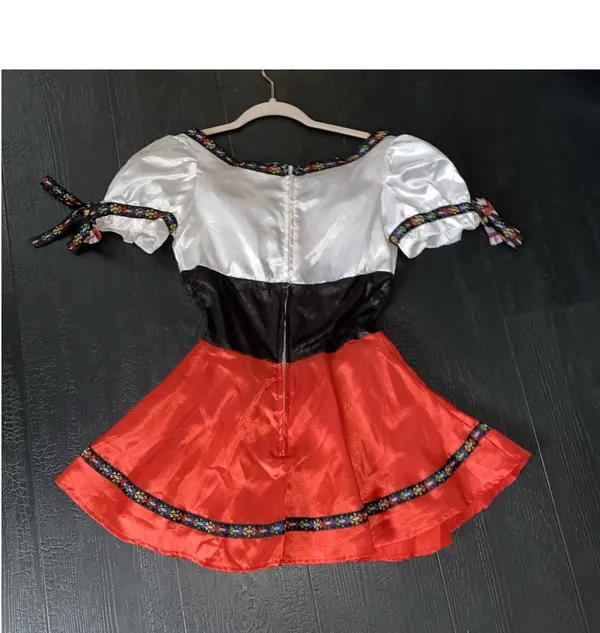 Rubies Sexy Small Halloween Costume Oktoberfest Beer Maid Dress Bavarian VTG - Image 2