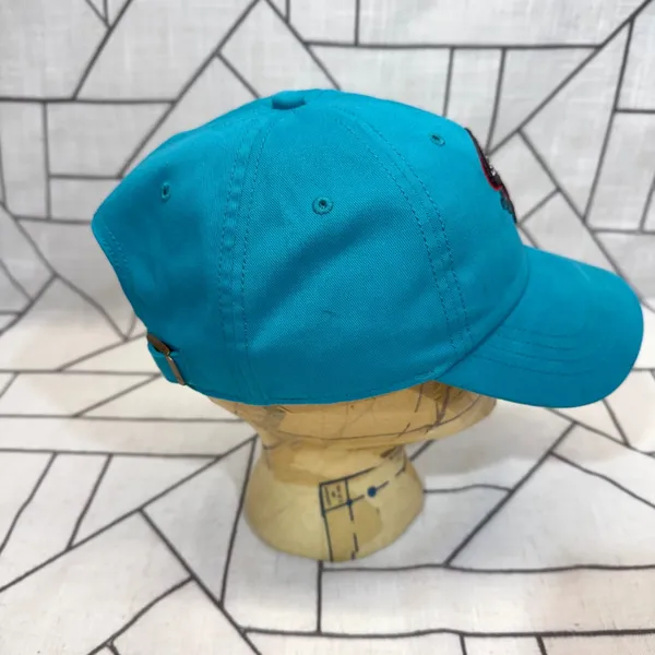 '47 Brand‎ Mariachis Baseball Hat Womens OS Teal Blue Sugar Skull Adjustable Cap - Image 4