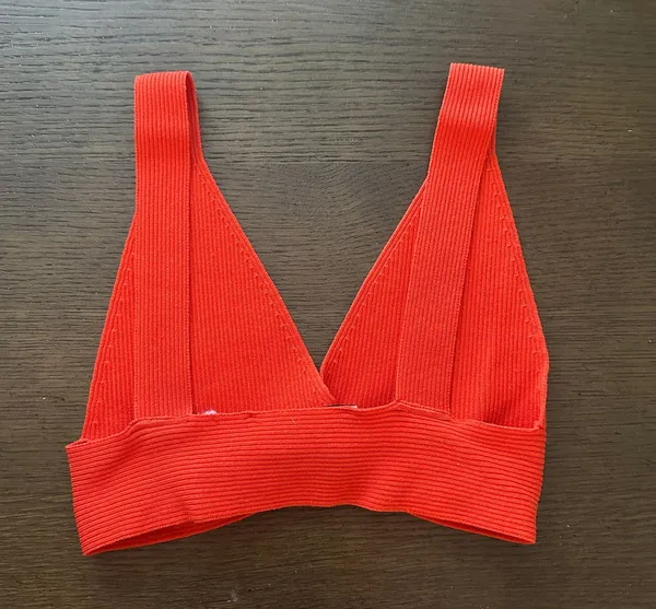 Red Twist Crop Top - Image 2