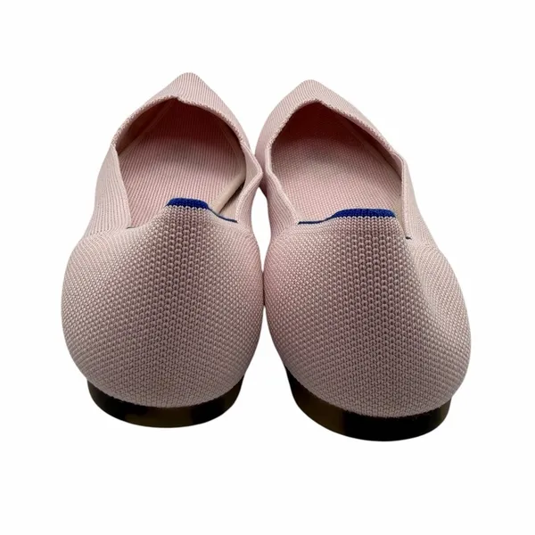 Rothy’s The Point Pink Blush Ballet Flats Comfort Washable Luxe Chic Size‎ 9 - Image 5
