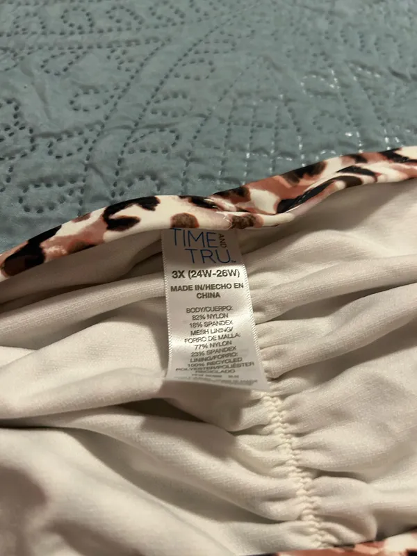 NWOT Time and Tru animal print bikini bottoms - Image 2
