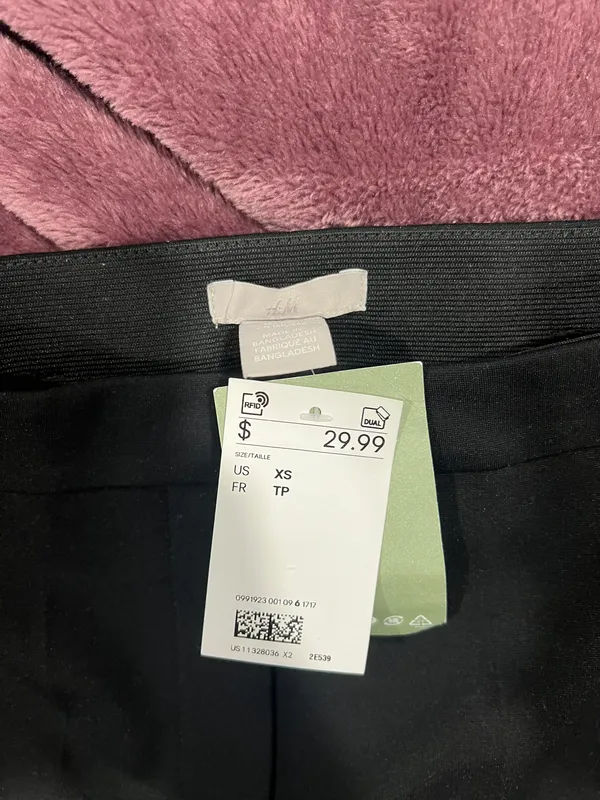 H&M Black Business Pants - Image 2