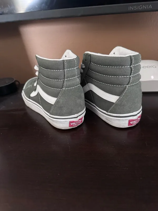 Green High-Top Vans - Image 4