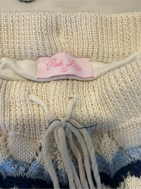 Pink Lily Sienna Stripe Set size small - Image 4