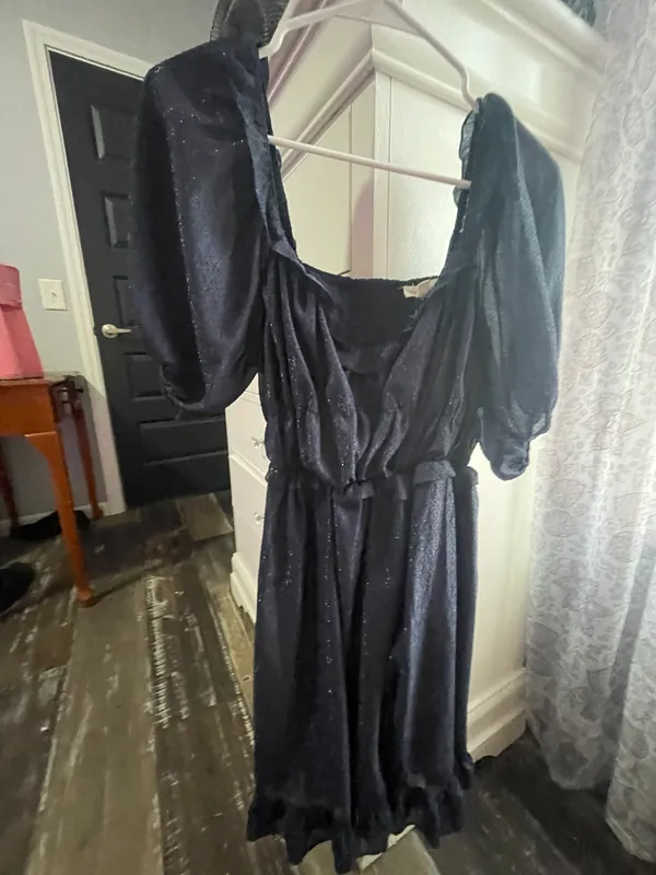 Blu Pepper Navy Blue Dress - Image 2