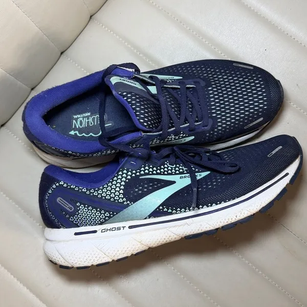 Brooks Ghost 14 Shoes Midnight Blue Athletic Sneakers Size 11 - Image 2
