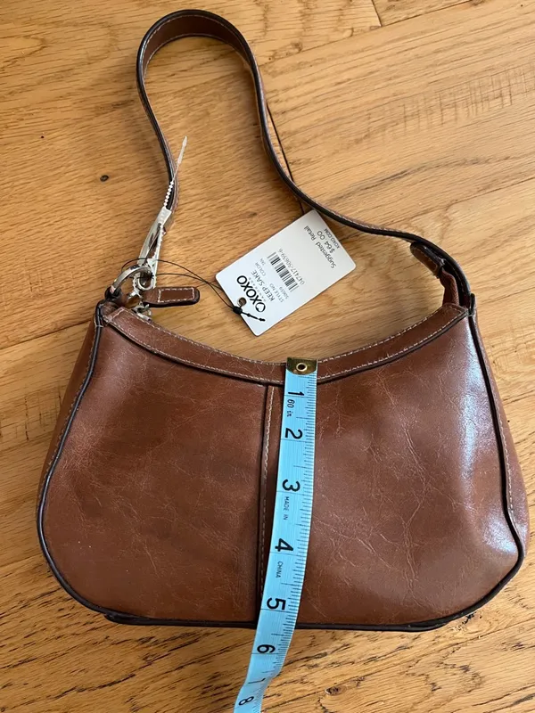 NWT - XOXO Chestnut Brown Shoulder Bag with Single Strap - Image 4