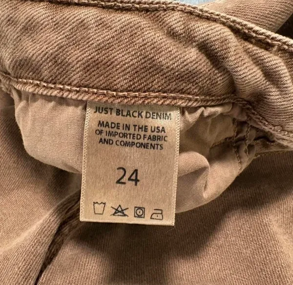 Just Black Denim Jeans Brown - Image 5