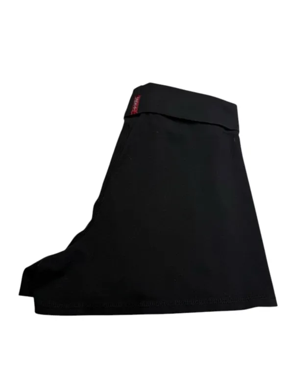Y2K: new OG Hard Tail ✪ Stretch Fold Over Roll Down Hot Yoga Shorts ✪ Black ✪ M - Image 10