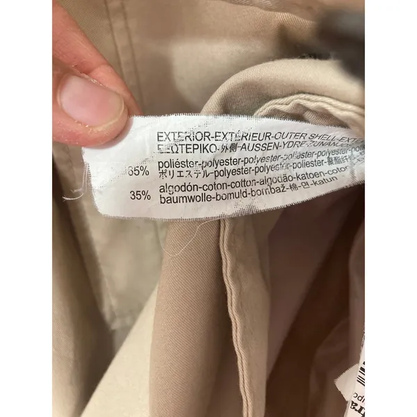 Stradivarius Beige Timeless Utility Minimalist Luxury Layering Trenchcoat Jacket - Image 9