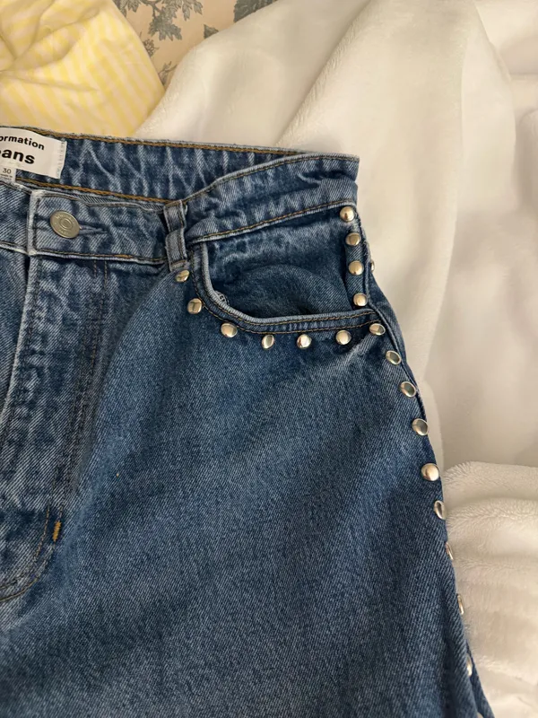 Reformation Studded Jeans - Image 2