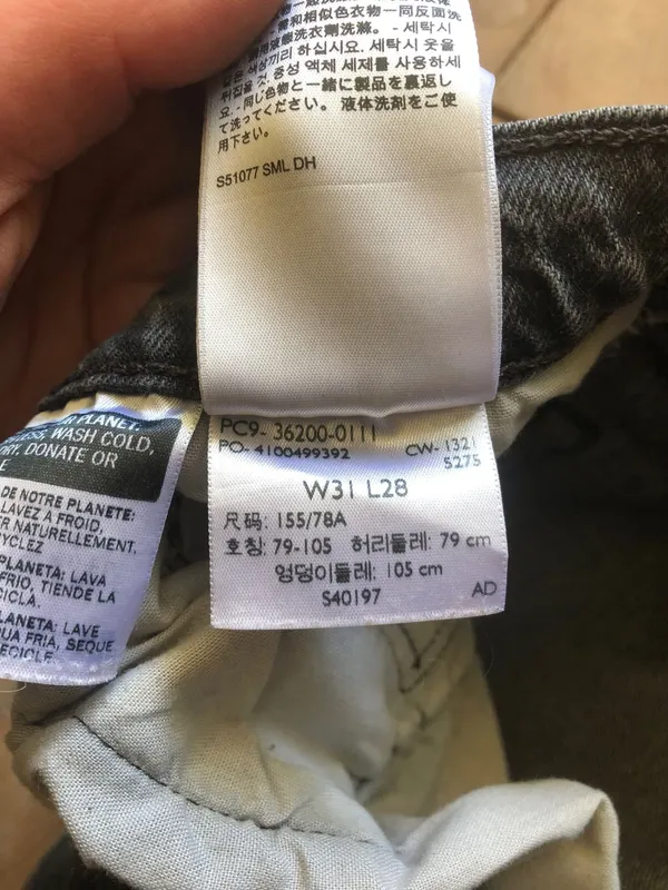 501 Black Levi’s - Image 2