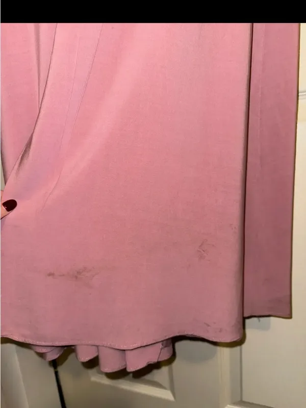 Azazie Santorini Dress in Dusty Rose - Image 5