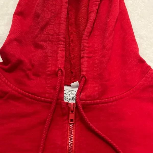 Unbranded Women's Red Hoodie - Image 3