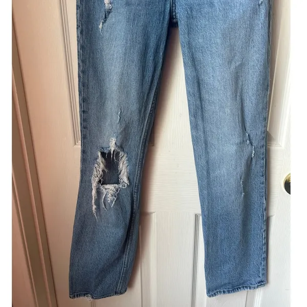 Abercrombie The 90s Straight Ultra High Rise Jeans - Size 25 - Image 5