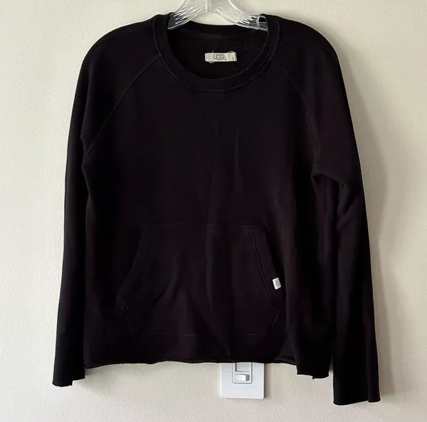 UGG Hallidie Fleece Pullover Lounge Sweater Size S - Image 2