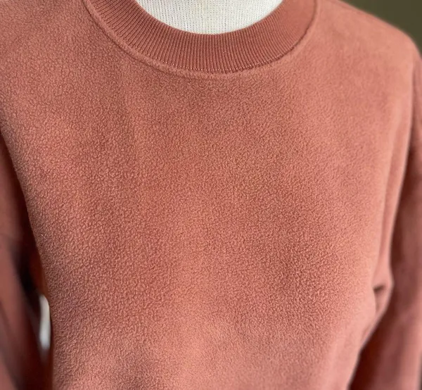 Fabletics crewneck sweatshirt Size S pumpkin spice color - Image 3