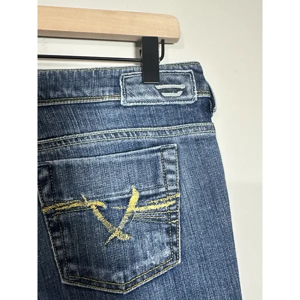 VINTAGE Y2K DIESEL Bebel B.C. Low Rise Bootcut Jeans | Made in Italy EUC Size 30 - Image 6