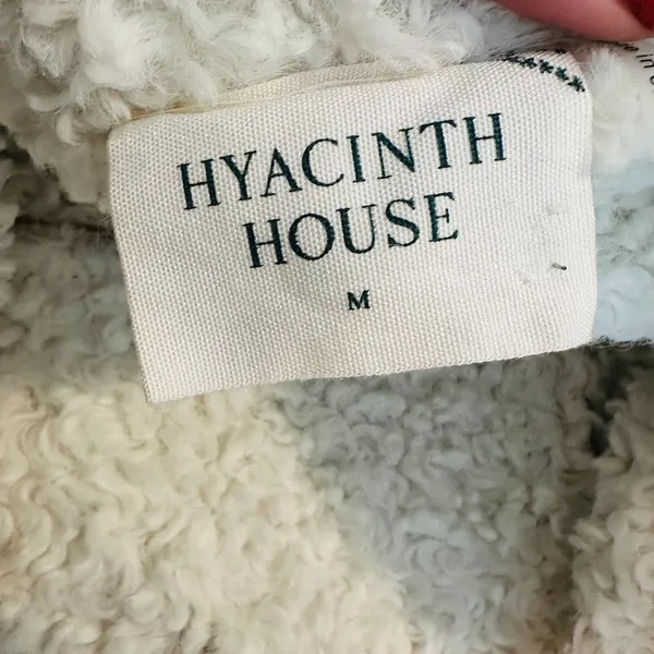 TUCKERNUCK Hyacinth House Tan Faux Suede‎ Shearling Crosby Vest M Boho Western - Image 8