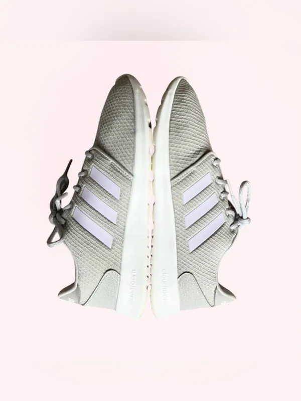 ADIDAS Women's QT Racer 2.0 Running Sneaker Shoes Gray Size 9.5 - Image 8