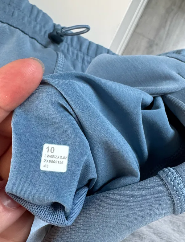 Lululemon Softstreme High-Rise Straight Crop Pants Utility Blue - Image 4