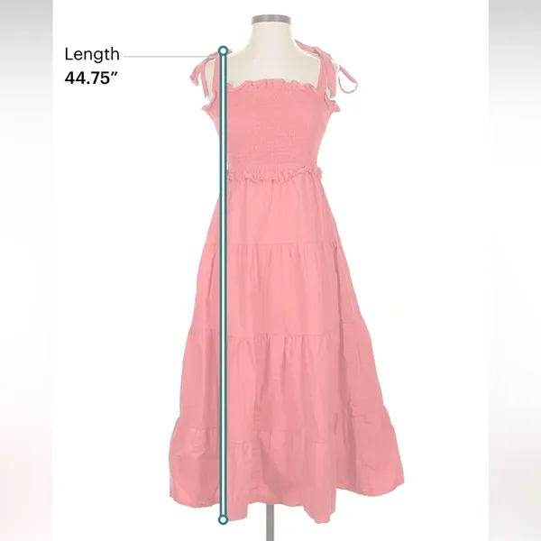 Tuckernuck Vibrant Red Casual Dress - Image 3