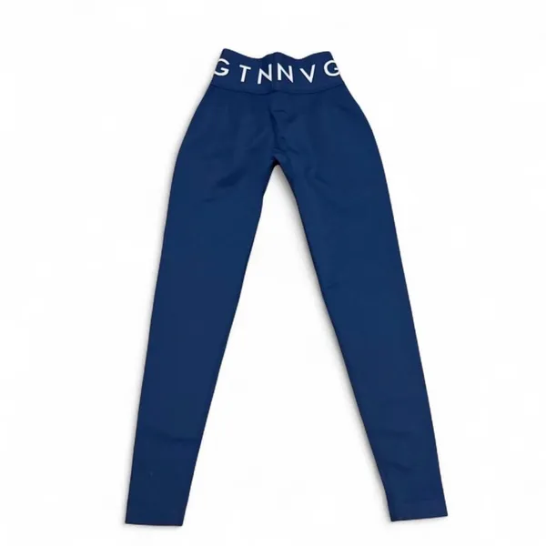 NVGTN Navy Sport Seamless Leggings - Image 4