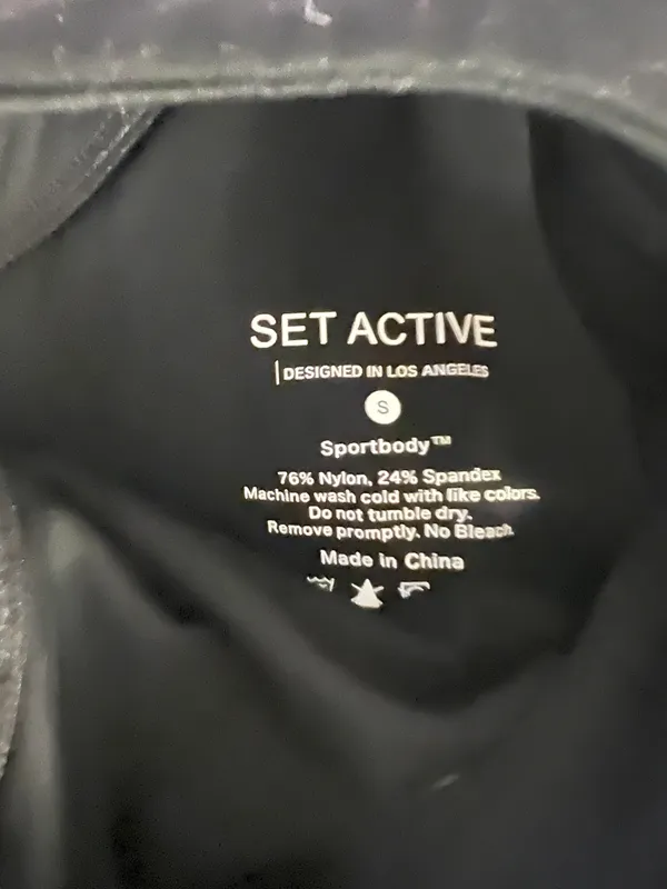 Set Active High Neck Sports Bra - Image 4