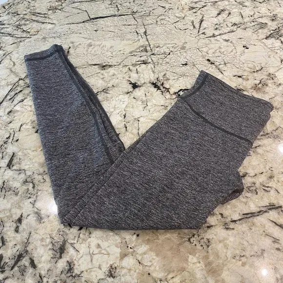 Lululemon‎ Wunder Under Low-Rise Tight *28" Heathered Black - Image 4
