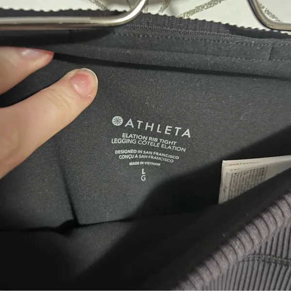 Athleta Elation Rib Tight Black - Image 6