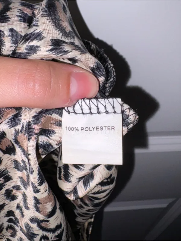 Princess Polly Leopard Print Mini Skirt - Brown & Black Size: 2 US - Image 5