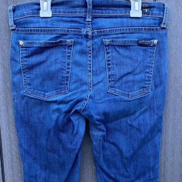 7 For All Mankind Slim‎ Cigarette Jeans - Image 5