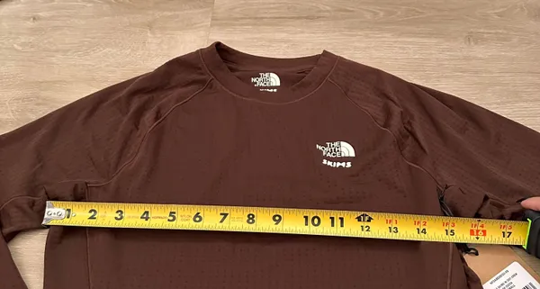 SKIMS THE NORTH FACE X DOTKNIT LONG SLEEVE TOP in cocoa - Image 3