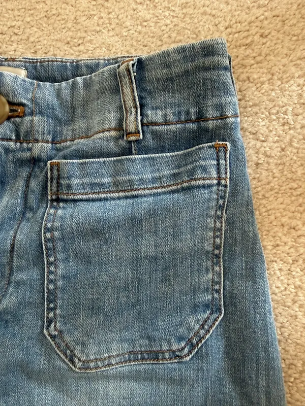 Maeve Anthropologie Jeans Colette The Cropped Wide-Leg - Image 2