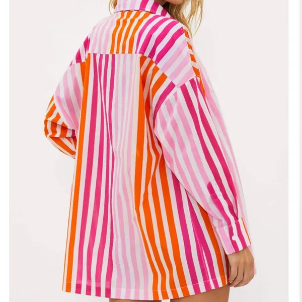  Beach Riot ALEXA TOP‎ SUNSET STRIPES Size Small/Medium - Image 3