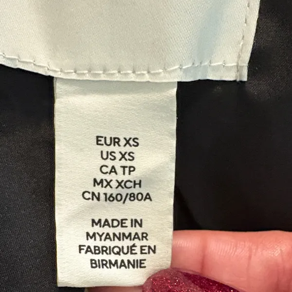 H&M black wool blend Shacket - Image 13