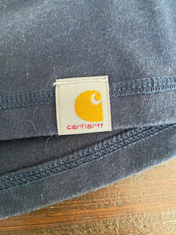 Carhartt Tee Navy - Image 2