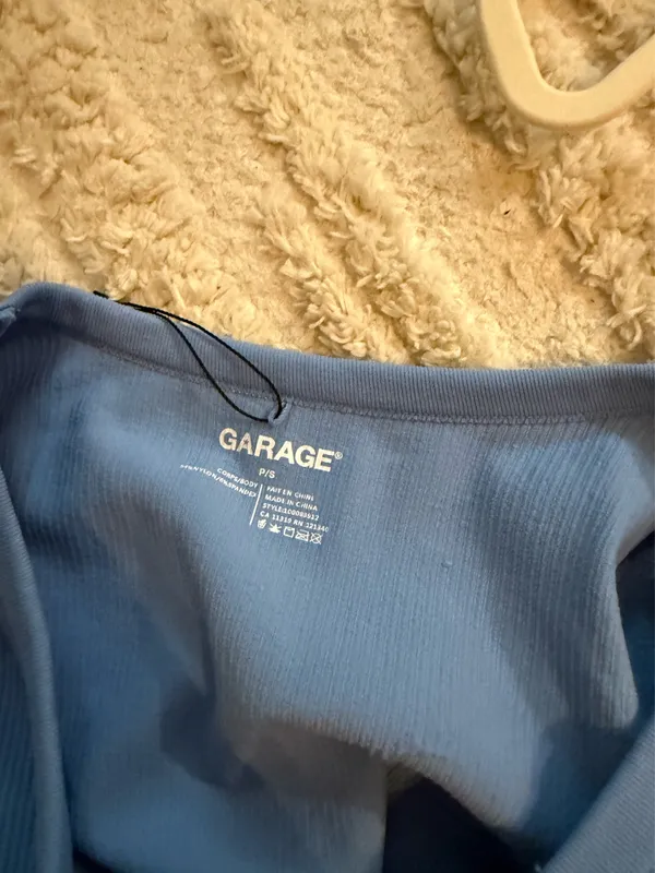 Blue Garage Long Sleeve Top - Image 3