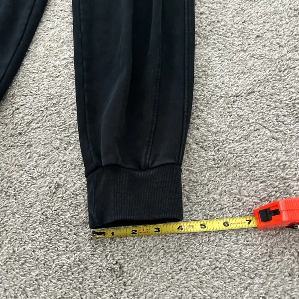 JoyLab Black Drawstring Joggers with Tapered Cuffs - Image 5