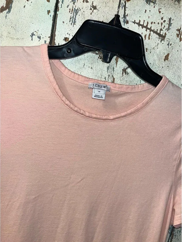 J. Crew Tshirt dress size Medium light pink - Image 2