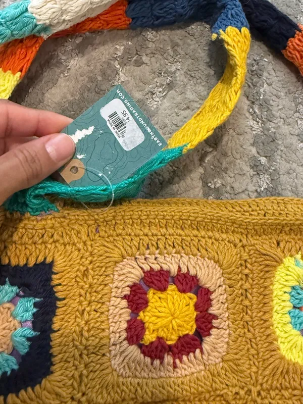Earthbound | crotchet multi color crossbody - Image 2